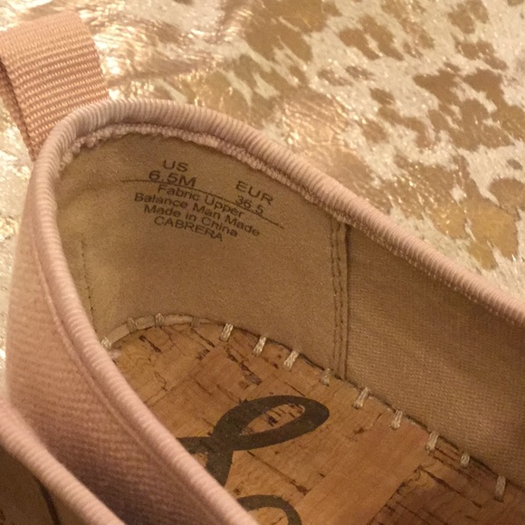 Sam Edelman Cabrera slip on platform canvas shoes - Picture 6 of 7